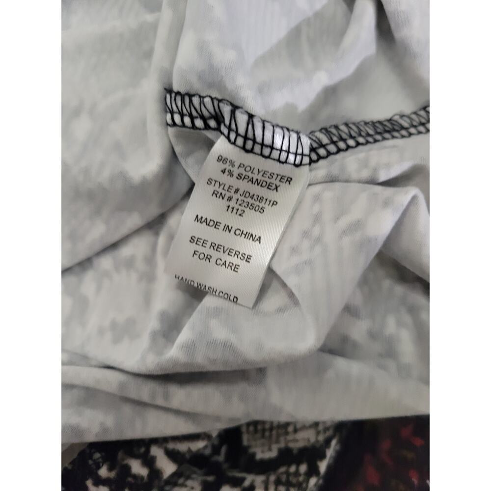 Heart & Hips Juniors Gray Snakeskin Print Bodycon Dress - Large - Picture 6 of 9